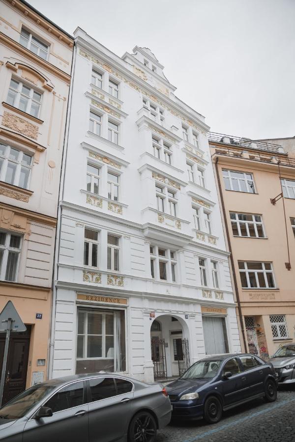 Skolska Winter Terrace Apartment Prag Exteriör bild